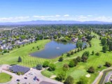 An aerial view of the Lakeview Golf Course