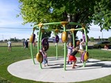 Kids playing at Centennial Park